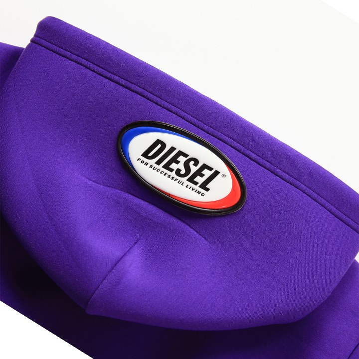 DIESEL ディーゼル ジップアップパーカー メンズ レオパード柄