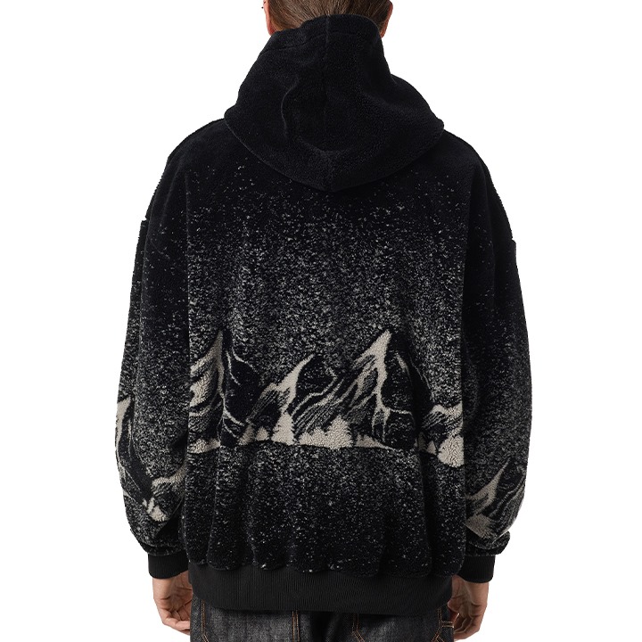 DIESEL（ディーゼル） プルオーバースウェットパーカー メンズ ウール