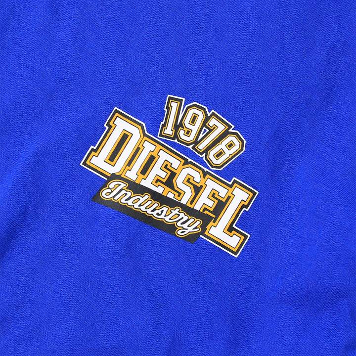DIESEL ディーゼル 長袖Tシャツ カットソー メンズ ロゴプリント