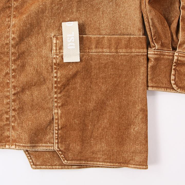 DIESEL SS23 スウェット ジップアップ ジョグジーンズライトジャケット DIESEL（ディーゼル）の「SS23 レディース スウェット ジップ
