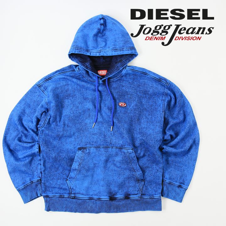 ディーゼル DIESEL スウェットパーカー メンズ オーバーサイズ