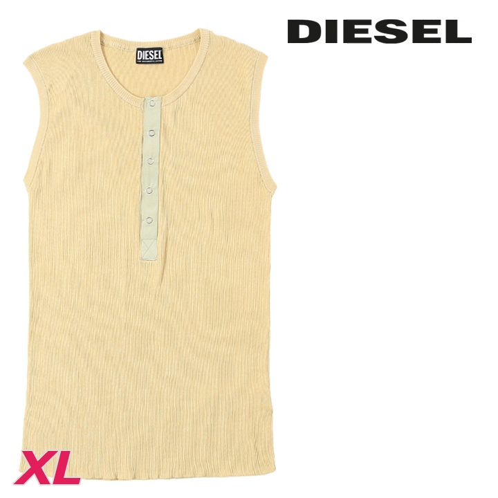 DIESEL ベージュ タンクトップ ニット ノースリーブ 楽天市場】ノースリーブ（ブランドディーゼル）（タンクトップ