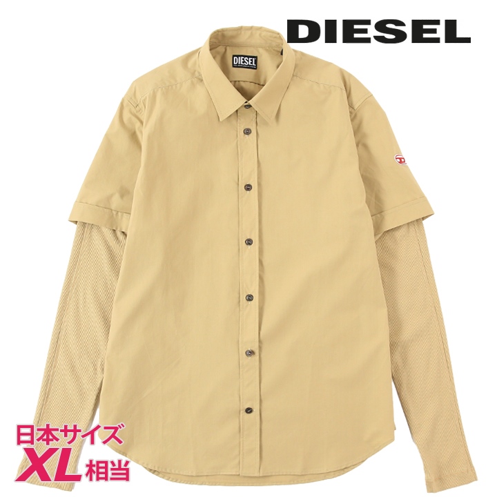 DIESEL レイヤード風 長袖Tシャツ ブラック M レイヤード風 長袖Tシャツ | 子供服の通販 デビロック公式サイト