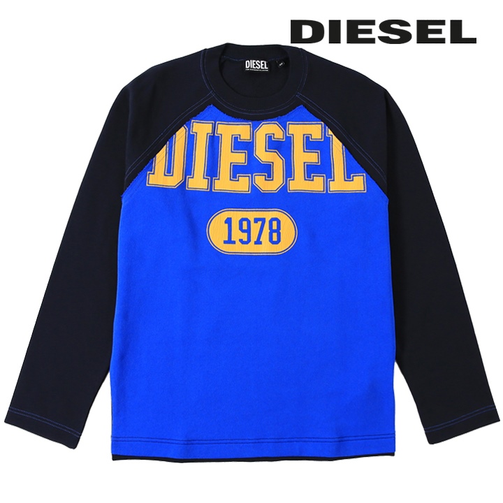DIESEL ディーゼル スウェットシャツ トレーナー メンズ ロゴ