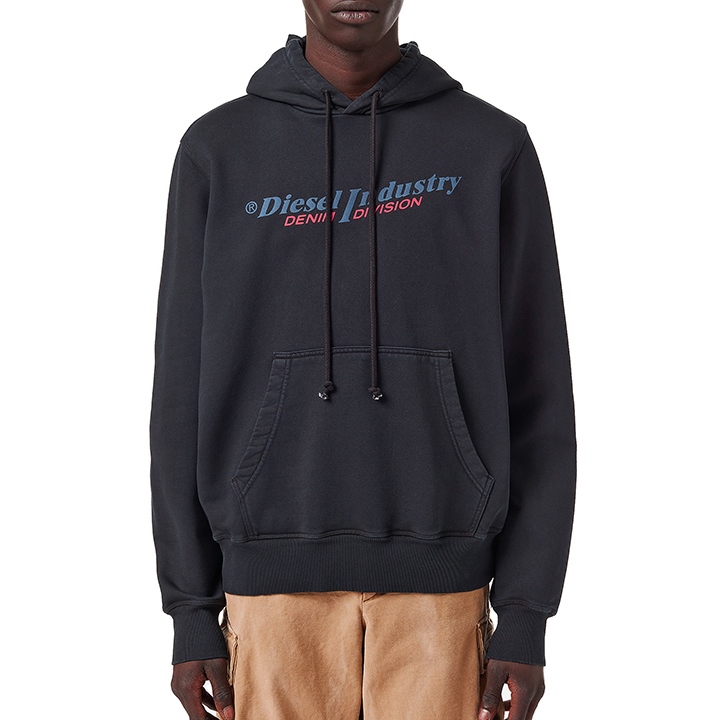 DIESEL ディーゼル プルオーバースウェットパーカー メンズ