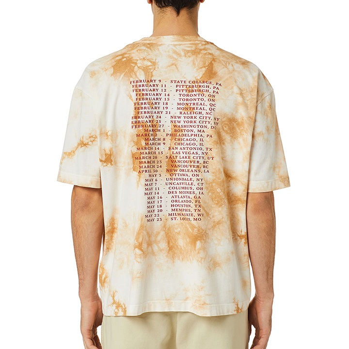 DIESEL ディーゼル 半袖Tシャツ カットソー メンズ タイダイ柄