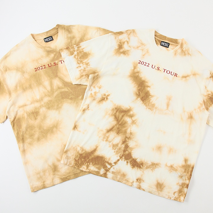diesel オーバーロンT タイダイカラー Mサイズ DIESEL ディーゼル 半袖Tシャツ カットソー メンズ タイダイ柄
