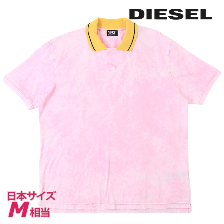 DIESEL ディーゼル 襟付き半袖Tシャツ カットソー メンズ
