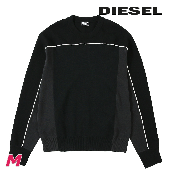 【新品未使用】ディーゼル　DIESEL 長袖　ロンT 黒　ロゴ　シンプル T-JUST-LS-D｜メンズ｜ロングスリーブTシャツ｜ブラック