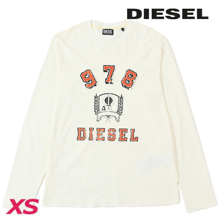 DIESEL ディーゼル 長袖Tシャツ カットソー メンズ クラック