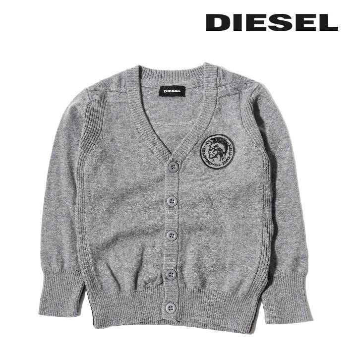 ディーゼルキッズ DIESEL KID 長袖ニットカーディガン ジュニア 