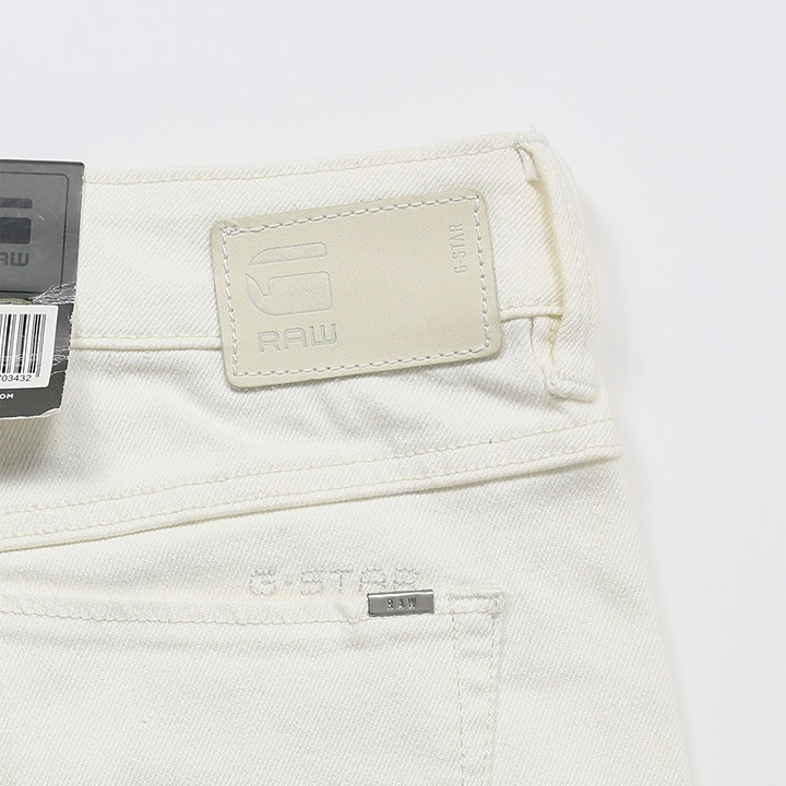 G-Star RAW ジースタロウ　デニム　ホワイト　スキニー　バイカー G-Star RAW ジースタロウ デニム ホワイト スキニー バイカー