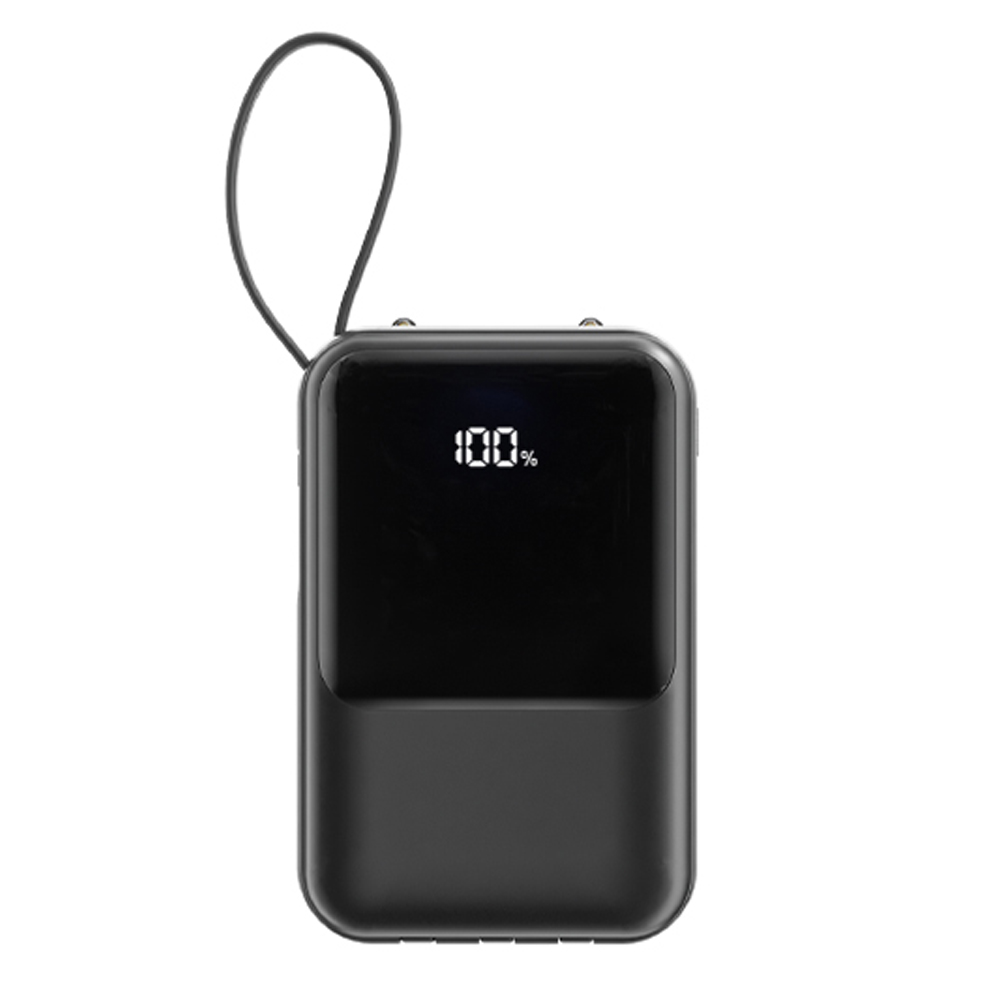 モバイルバッテリー P60 大容量 23600mAh 4本ケーブル内蔵 充電器 軽量