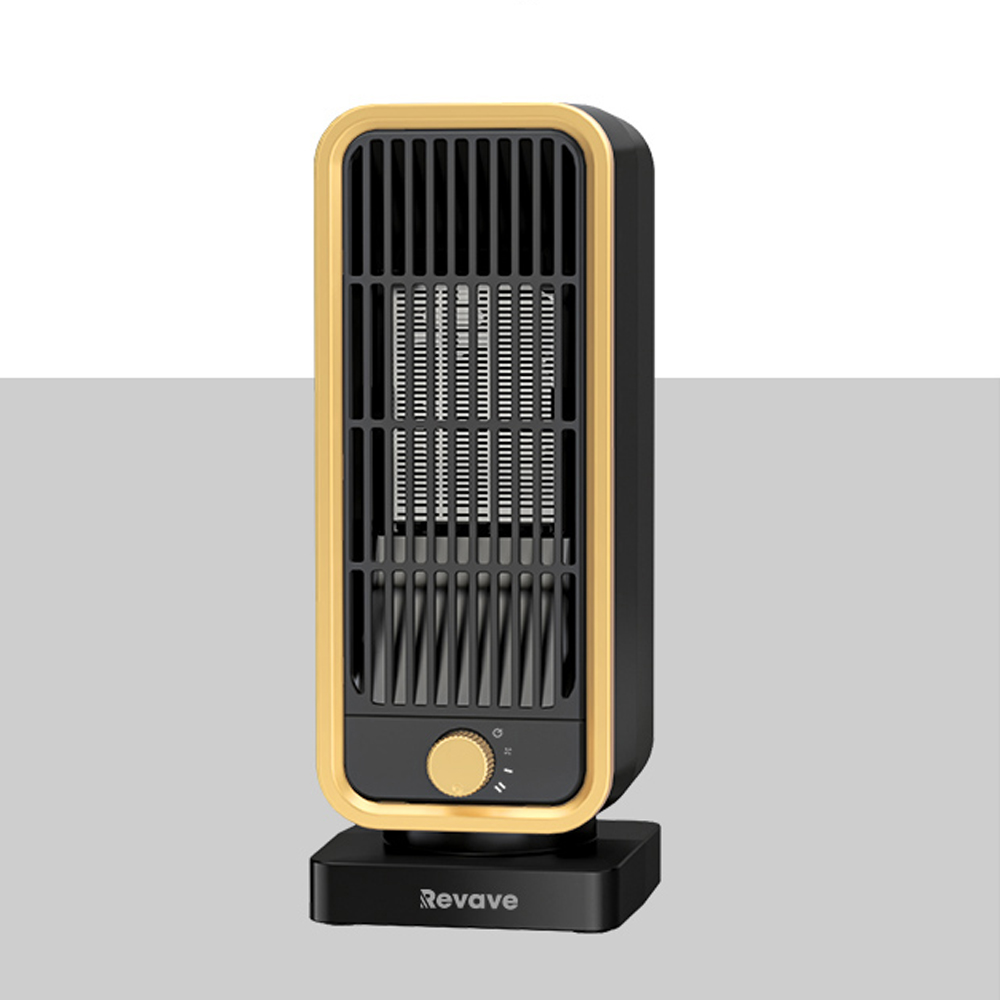 Revave 電気ファンヒーター HEATER-HWG1 ブラック　ゴールド Revave 電気ファンヒーター HEATER-HWG1 ブラック ゴールド 楽天市場
