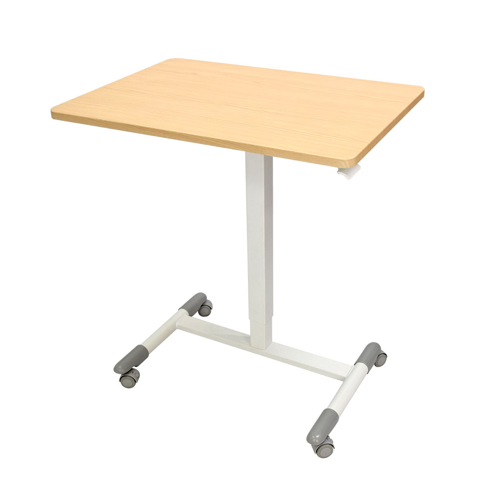 昇降ミニデスク キャスター付きで移動も便利 快適ワークの昇降ミニデスク 手動レバー式 LD701 爆買 |  | 04