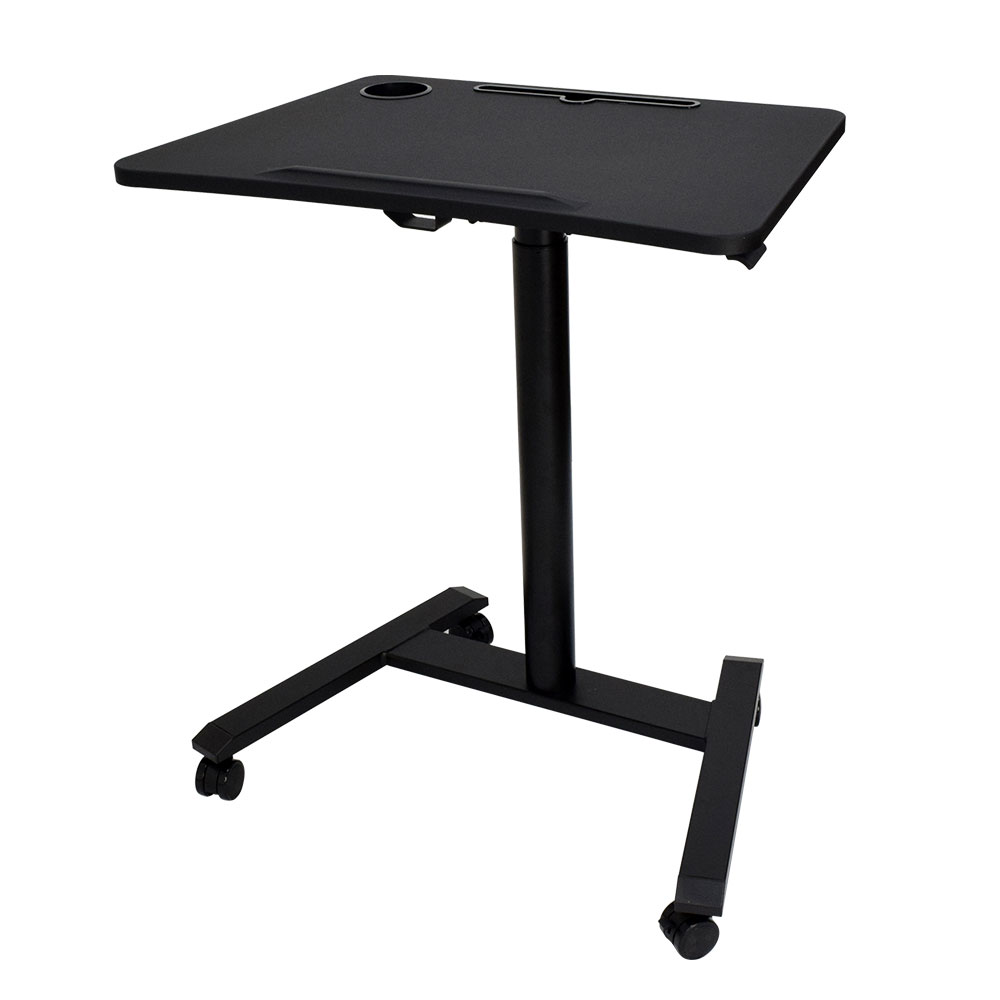 昇降ミニデスク キャスター付きで移動も便利 快適ワークの昇降ミニデスク 傾斜台 手動レバー式 LD801 爆買 |  | 01