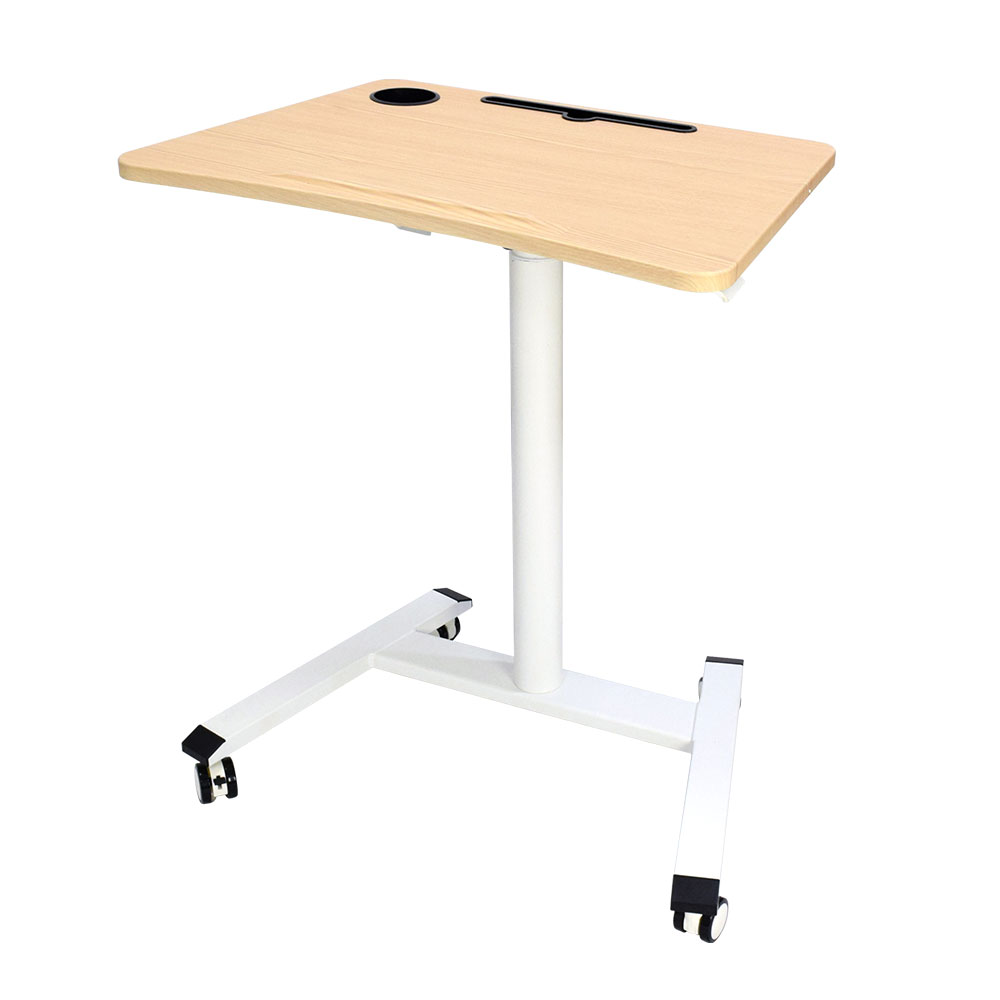 昇降ミニデスク キャスター付きで移動も便利 快適ワークの昇降ミニデスク 傾斜台 手動レバー式 LD801 爆買 |  | 04