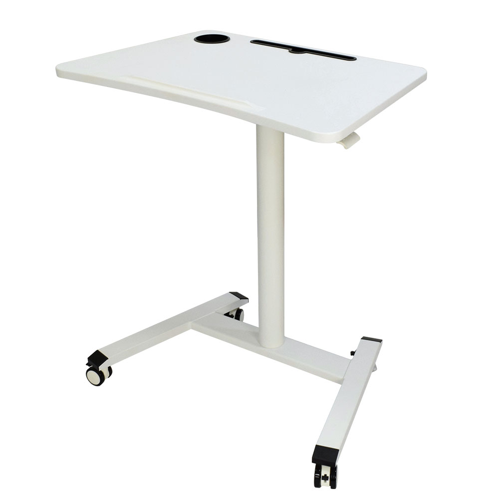 昇降ミニデスク キャスター付きで移動も便利 快適ワークの昇降ミニデスク 傾斜台 手動レバー式 LD801 爆買 |  | 02