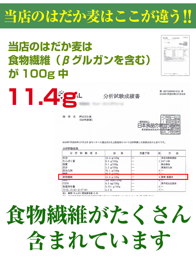 食物繊維で健康に