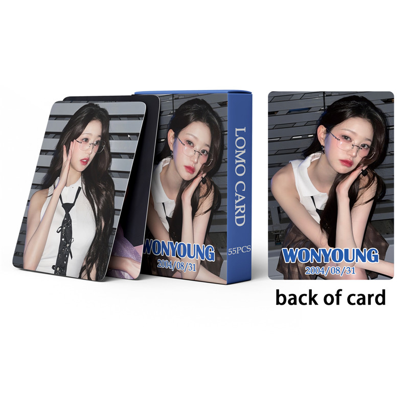WonYoungグッズ フォト カード 55枚 セット トレカ IVE