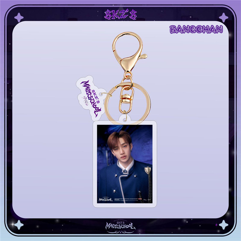 2番目半額 Stray Kidsグッズ SKZ キーリング アクリル SKZ'S MAGIC