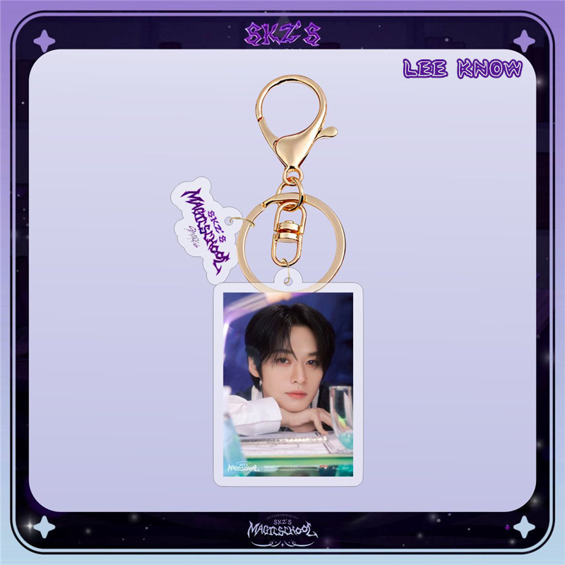 2番目半額 Stray Kidsグッズ SKZ キーリング アクリル SKZ'S MAGIC