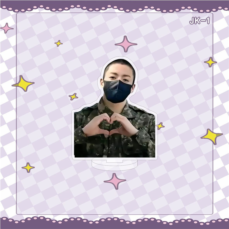 2番目半額 BTSグッズ アクリルスタンド 防弾少年団 JUNG KOOK 写真立て