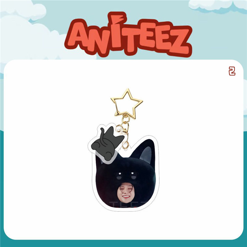 2番目半額 ATEEZグッズ キーリング アクリル エイティーズ