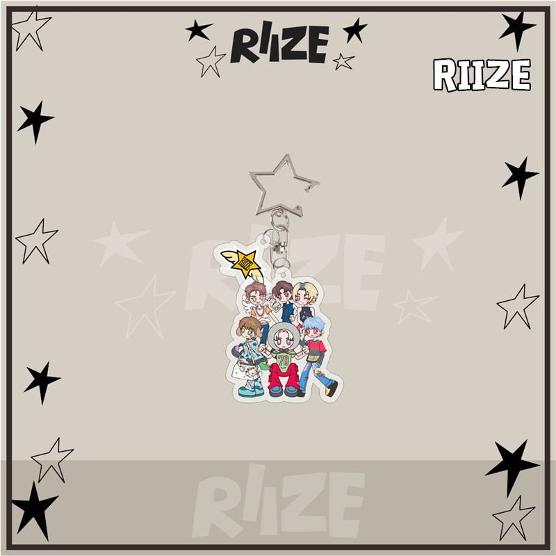 RIIZE RIIZINGDAYショウタロウ ネームタグ アクリルキーリング RIIZE ショウタロウ ペンミ アクリルキーホルダー IDフォト