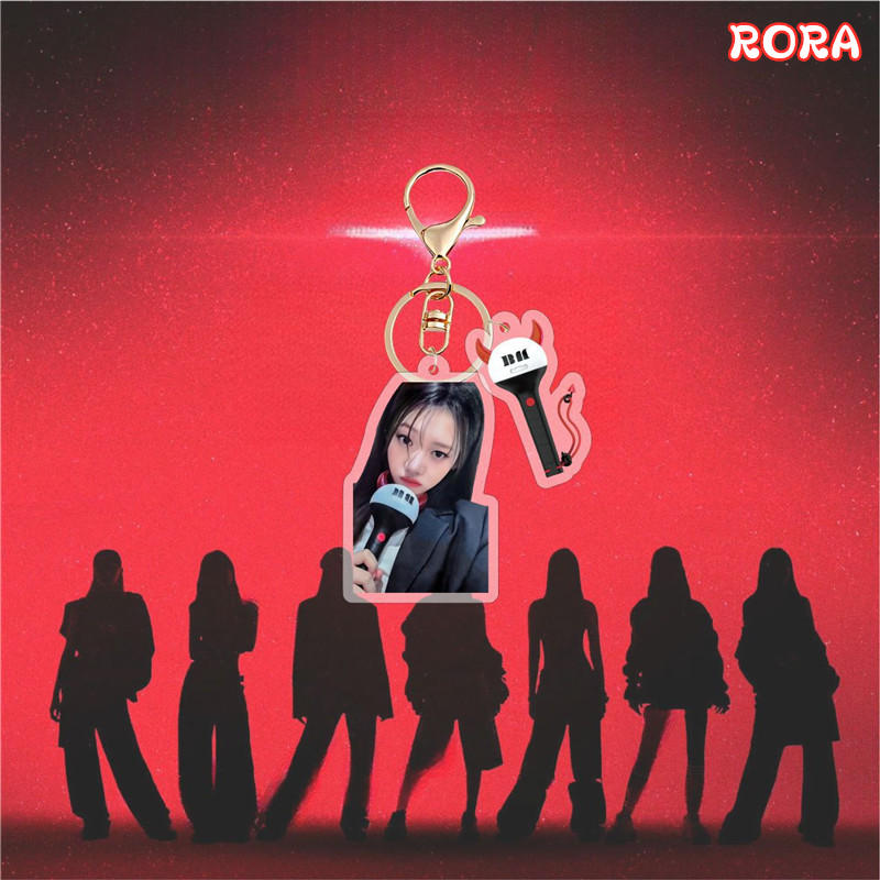 2番目半額 BABYMONSTERグッズ キーリング アクリル ベイビーモンスター