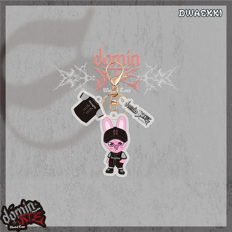 2番目半額 Stray Kidsグッズ SKZ アクリル キーリング SKZOO ストレイ