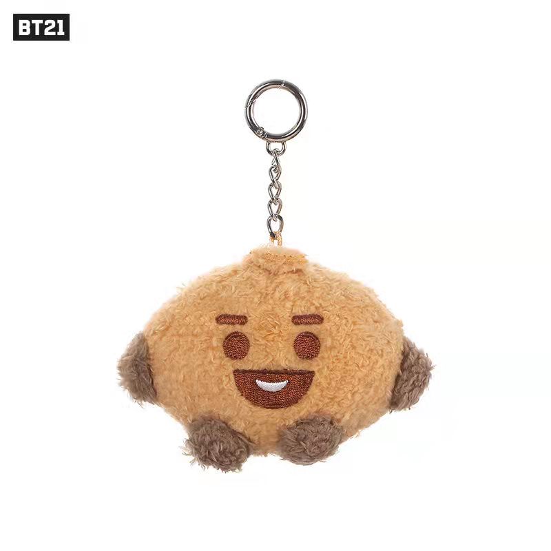 BT21 防弾少年団 BTS バンタン キーリング ぬいぐるみ キーホルダー 