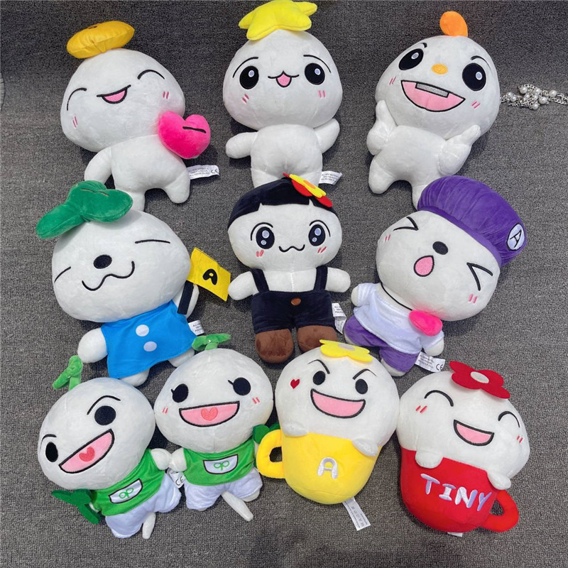 DMD公式グッズ　TEETEEPOR ぬいぐるみ 2体セット ATEEZグッズ ぬいぐるみ 25cm Teez-mon Pop Up キャラクターグッズ