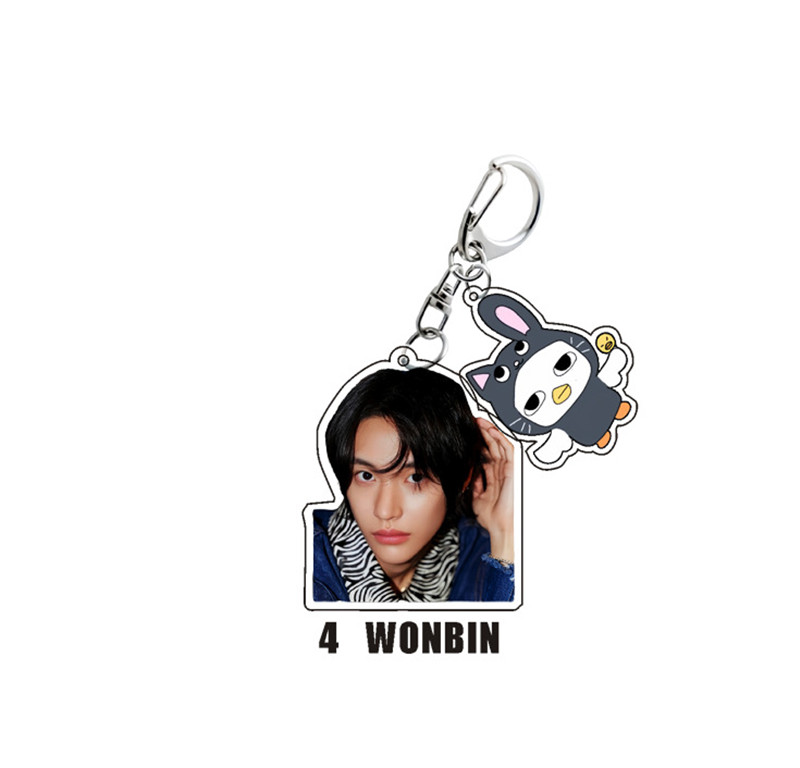 2番目半額 RIIZEグッズ キーリング アクリル ライズ キャラクター