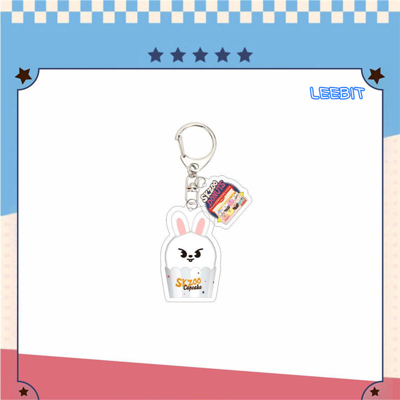 2番目半額 Stray Kidsグッズ SKZ アクリル キーリング SKZOO