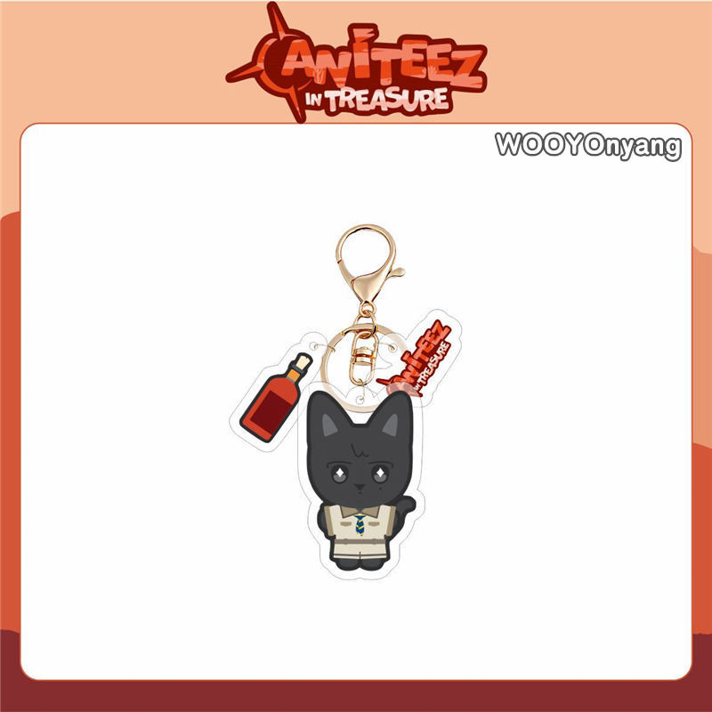 2番目半額 ATEEZグッズ キーリング アクリル エイティーズ