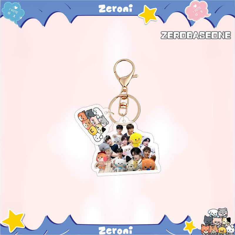 ZEROBASEONEグッズ ZERONI キーリング アクリル ZB1 ZEROBASEONEグッズ ZERONI キーリング アクリル ZB1