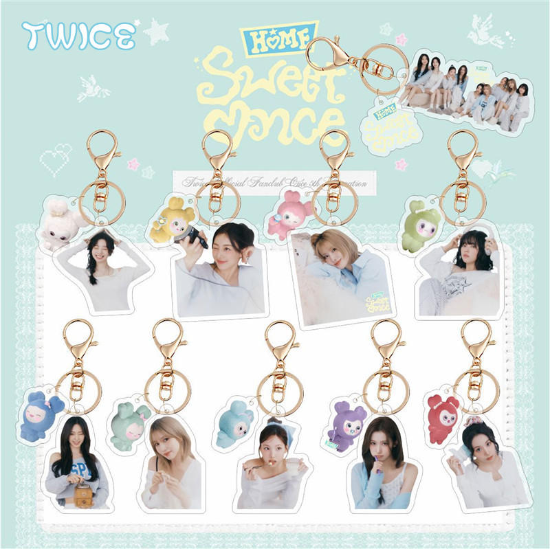2番目半額 TWICEグッズ キーリング アクリル トゥワイス