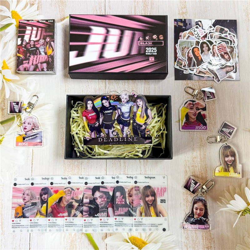 BLACKPINK キーリング コンプリート セット Blackpink Character Mini Plush Keyring JUMP Limited edition from