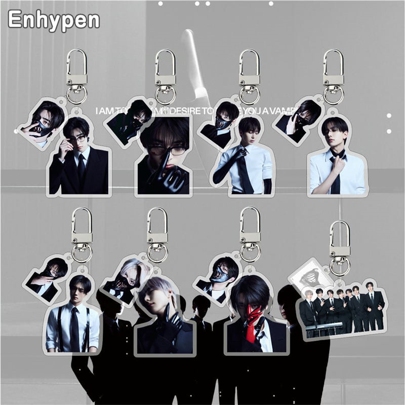 2番目半額 Enhypenグッズ キーリング エンハイプン アクリル