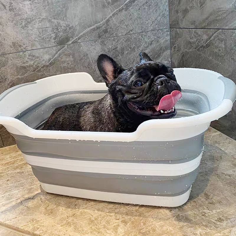犬 お風呂 グッズ ペッドバス 折りたたみたらい 犬用バスグッズ ベビー