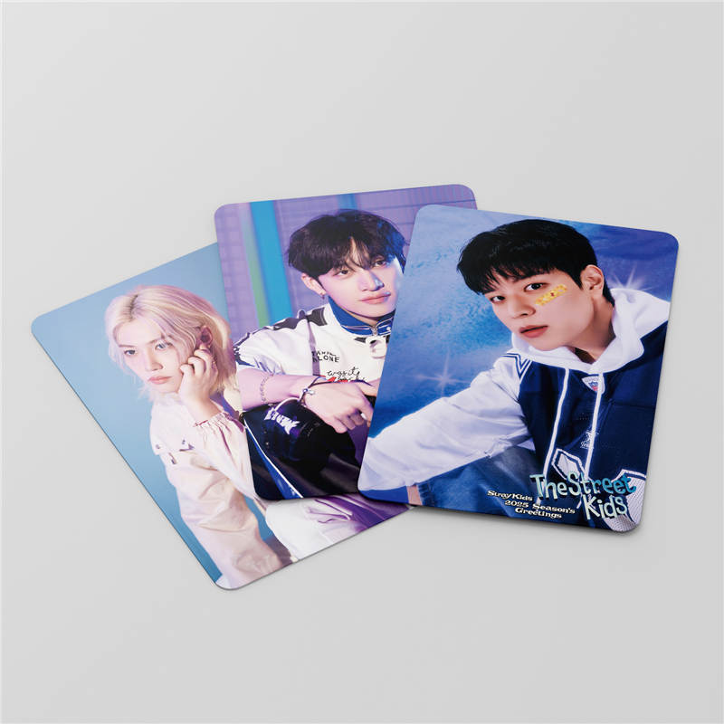 Stray Kids フォトカードセット 青 黒 straykids スキズ フォトカードセット maniac - メルカリ