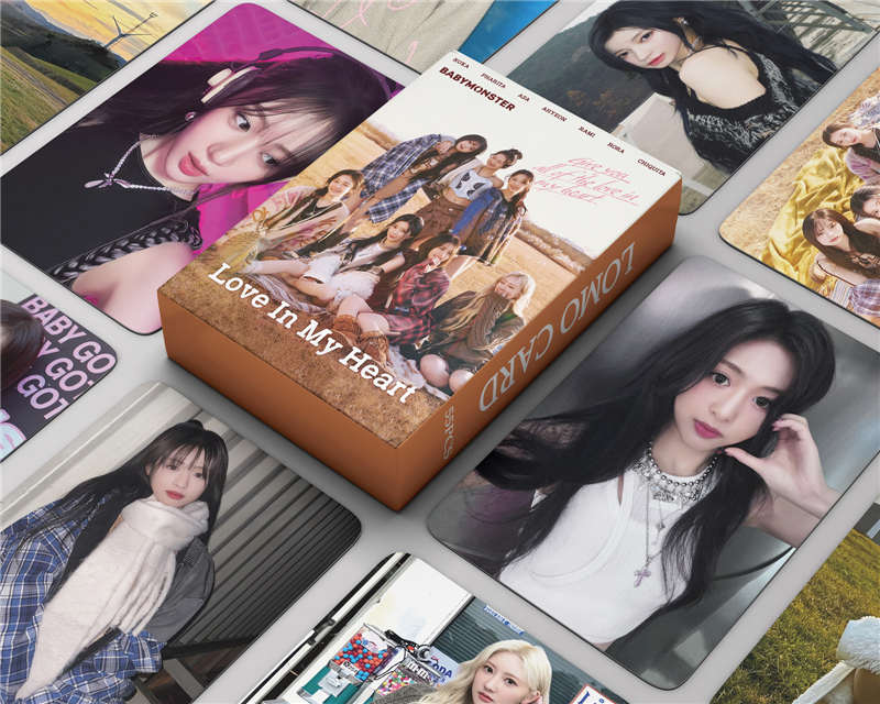 BABYMONSTER POP-UP 第2弾 トレカ 全員分 7枚セット BABYMONSTERグッズ フォト カード 55枚 セット トレカ DRIP 写真