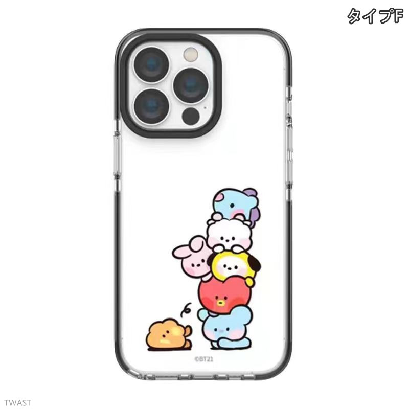 BTSグッズ iPhone15/15Pro/15Promax/15plus/14/13/12 透明ケース