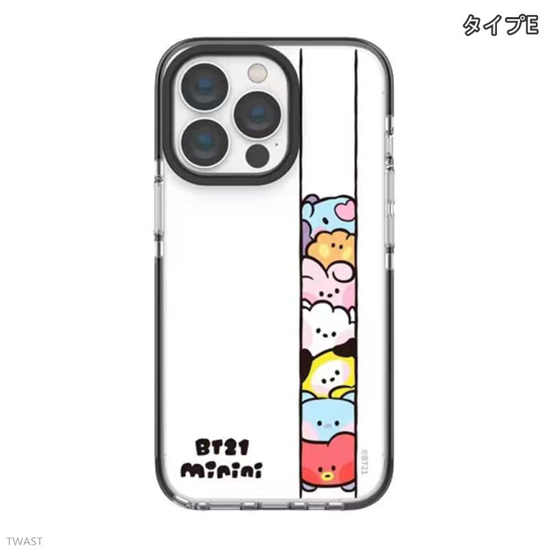 iPhone 12/ 12 pro ケース BTS 防弾少年団 ブラック レア BTS 公式グッズ TinyTAN フィギュアミラー iPhone12 12Pro JIMIN