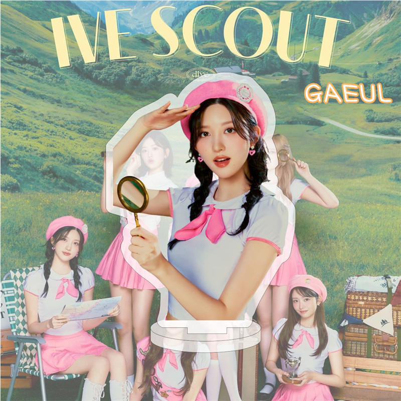 2番目半額 IVEグッズ アクリルスタンド IVE SCOUT 卓上 10cm アイヴ 両面印刷 ポスター 応援グッズ DIVE 人気 韓流 アイドル 写真立て ダイブ |  | 02