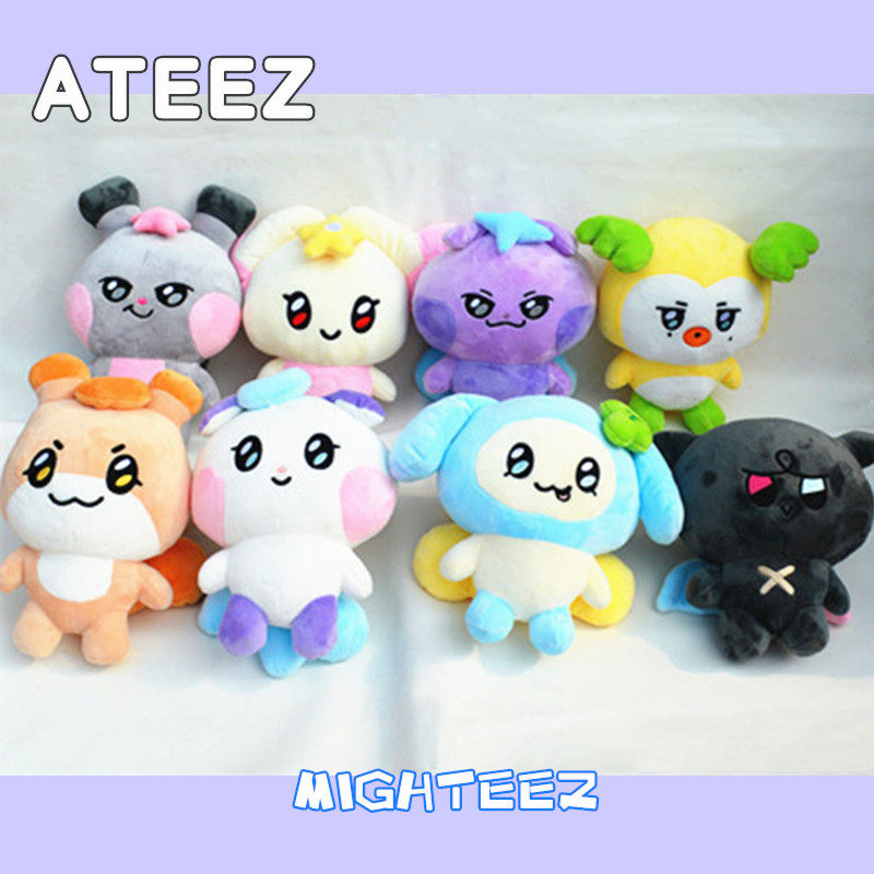 ATEEZグッズ ぬいぐるみ 25-30cm MIGHTEEZ キャラクターグッズ