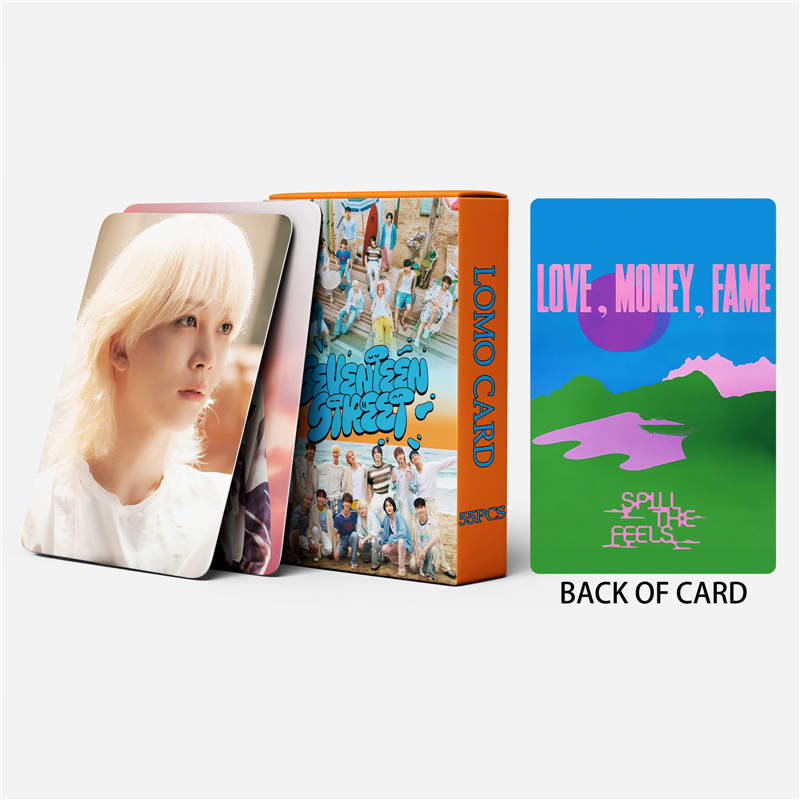 Seventeenグッズ フォト カード 55枚 セット トレカ