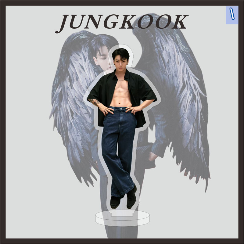 2番目半額 Jung Kookグッズ アクリルスタンド CK グク 防弾少年
