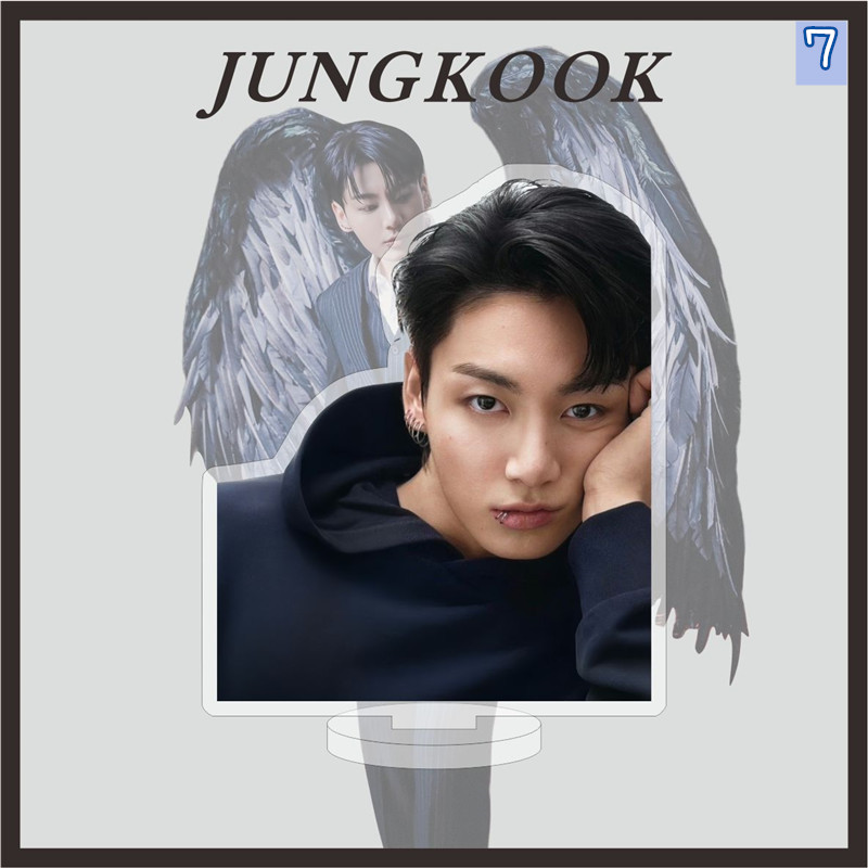 2番目半額 Jung Kookグッズ アクリルスタンド CK グク 防弾少年団 写真